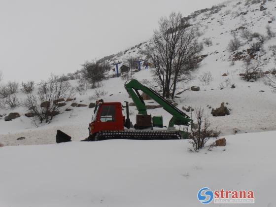 В воскресенье горный курорт Хермон будет закрыт