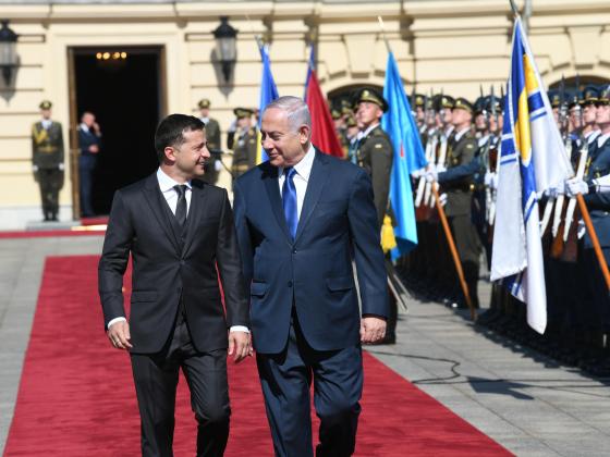Биньямин Нетаниягу переговорил с президентом Украины Владимиром Зеленским