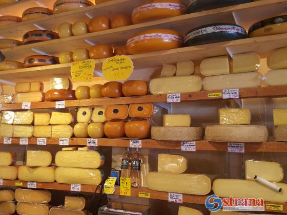 Говяжий фарш и желтый сыр по 30 шекелей за кг - где купить