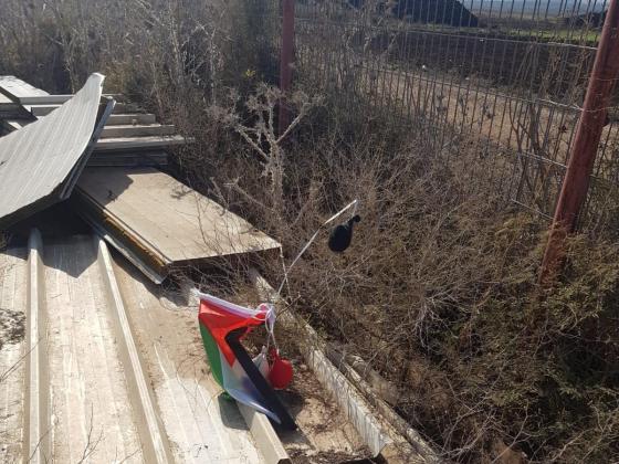 В поселке Мелеа обнаружен воздушный шар с палестинским флагом
