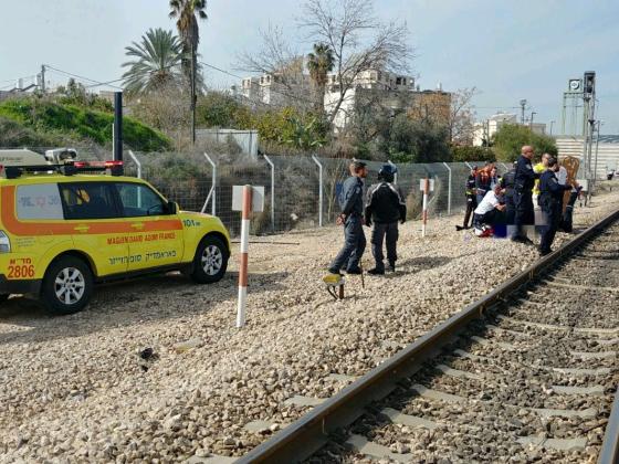 Возле станции «Шалом« в Тель-Авиве поезд сбил мужчину