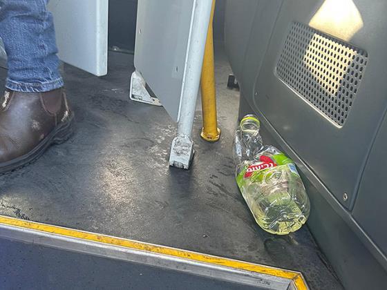 В автобусе под Иерусалимом мужчина пытался поджечь мальчика