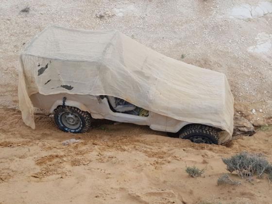 При обыске в бедуинской деревне найдены два армейских джипа и большое количество амуниции
