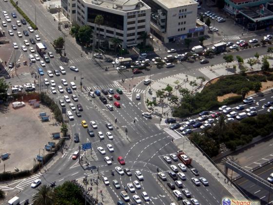 Движение в Тель-Авиве остановили из-за кортежа Нетаниягу