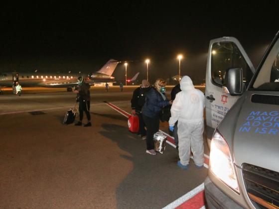 Израильтяне, бывшие пассажиры Diamond Princess, прибыли в Израиль