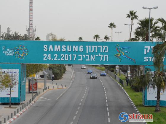 Марафонцы закроют Тель-Авив – список перекрываемых улиц