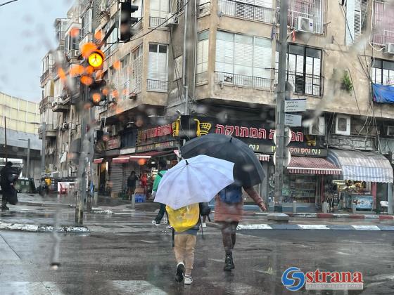 Прогноз погоды в Израиле на 10 декабря: шторм «Байрон», сильные дожди по всей стране