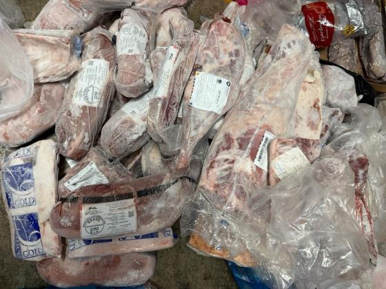 В Бат-Яме изъяли 280 кг опасного мяса из жилого дома