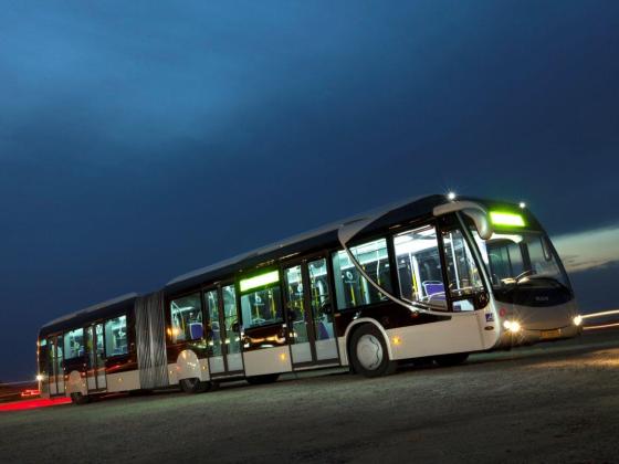 Ночные автобусы в период праздника Ханука