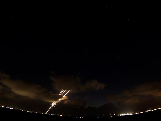 Две ракеты, выпущенные из Газы, упали в море около Ашдода