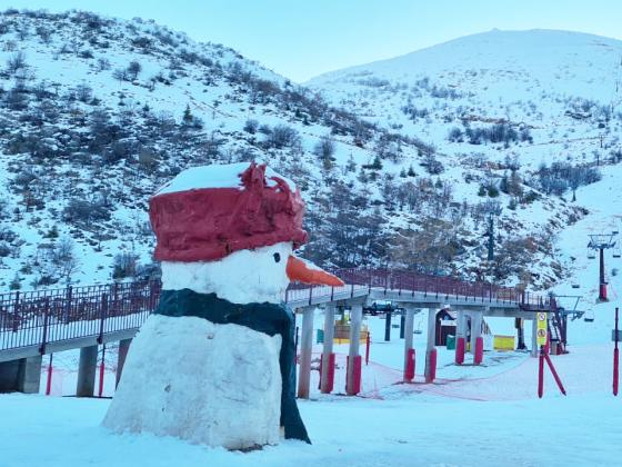 Ожидается снежная неделя в горах на севере Израиля