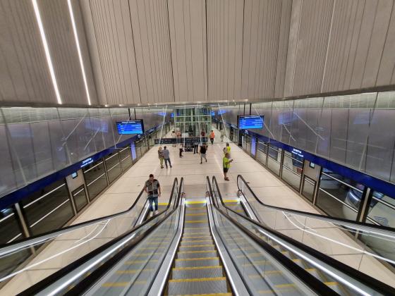 Подземные станции тель-авивского трамвая превращены в бомбоубежища