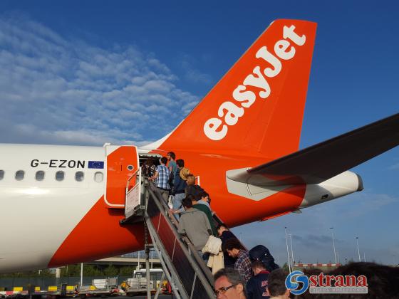EasyJet отменяет полеты в Израиль до конца июля