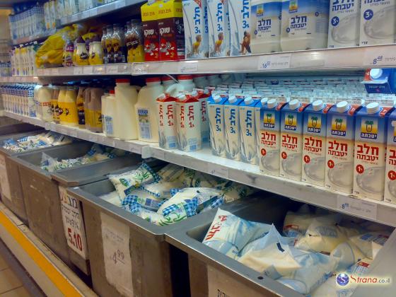 В Израиле снова дорожают молочные продукты