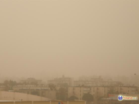 Пыльная буря в Израиле: врачи рекомендуют воздержаться от прогулок