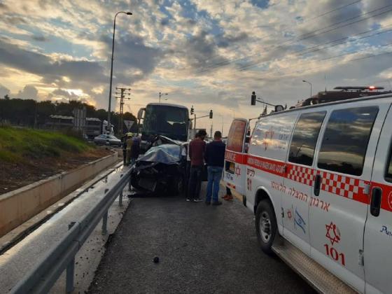 Возле молодежной деревни Кфар-Сильвер попал в аварию автобус с детьми