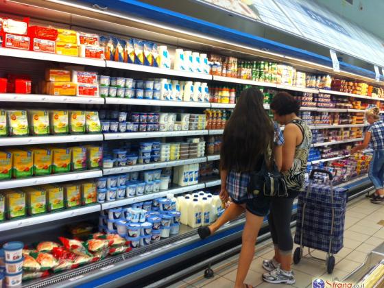 В Израиле возник дефицит молока и йогуртов