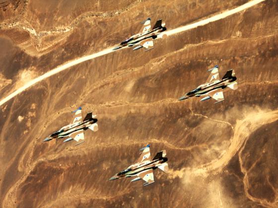 ВВС ЦАХАЛа в ответ на обстрел Голанских высот нанесли удары по Сирии