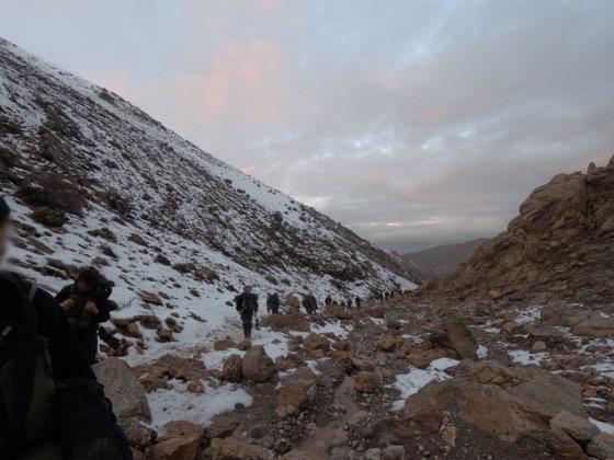 Видео: бойцы «Горной бригады» перешли с сирийской части Хермона в Южный Ливан