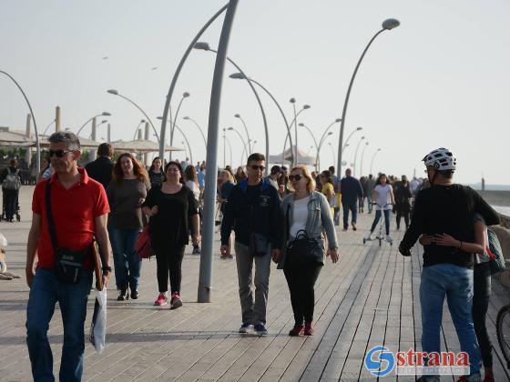 Въезд машин на парковки в порту Тель-Авива закрыт из-за наплыва посетителей