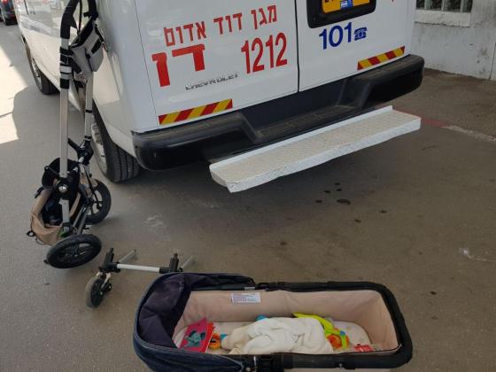 В Тель-Авиве автомобиль сбил мать с младенцем