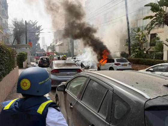 Обстрел Гуш-Дана: снаряды кассетной боеголовки упали в 5 местах в центре Израиля
