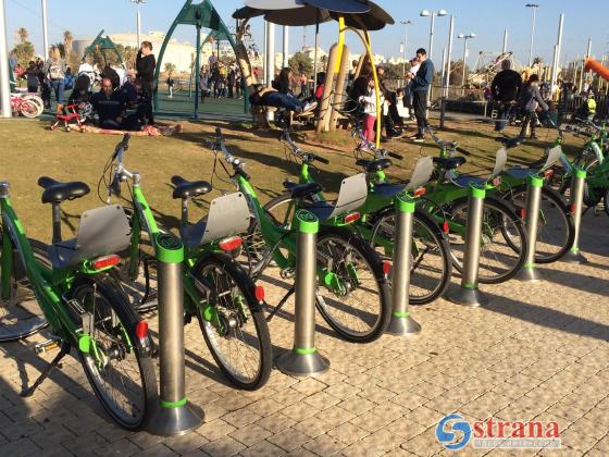 Впервые в Израиле: прокат велосипедов, которым не нужны стоянки