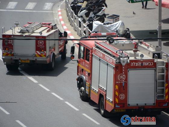 Пожар в Тель-Авиве, пострадали 13 человек