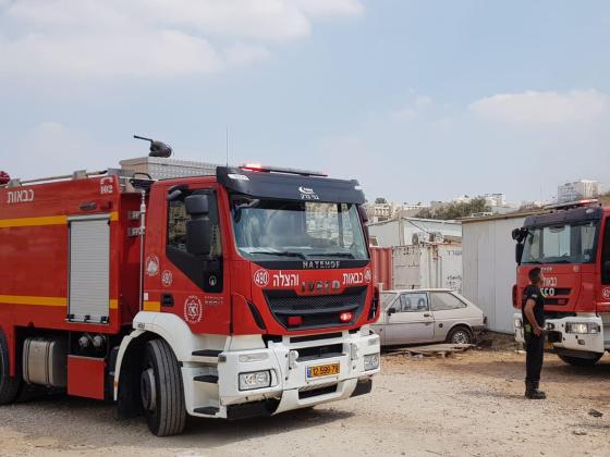 Сильный пожар в порту Хайфы: горят 80 тонн масла
