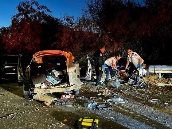 Возле Бейт-Дагана автомобиль насмерть сбил добровольца дорожной полиции