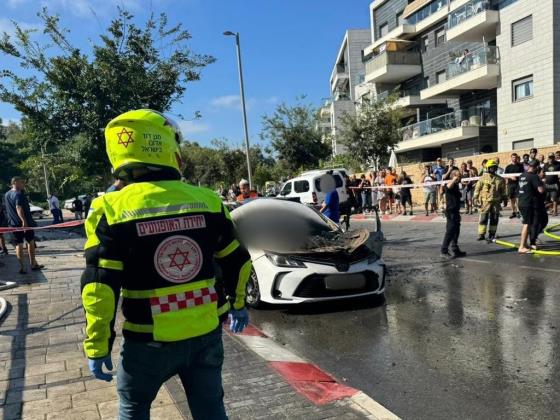 В Ашкелоне взорвалась машина: погибла женщина, девочка в критическом состоянии