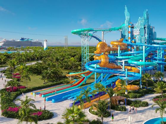 На частном острове Norwegian Cruise Line откроется гигантский аквапарк