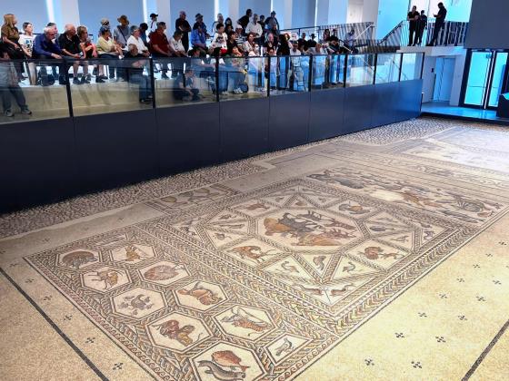 Античный «Бестиарий из Лода» обрел дом: в Израиле открылся Центр мозаики