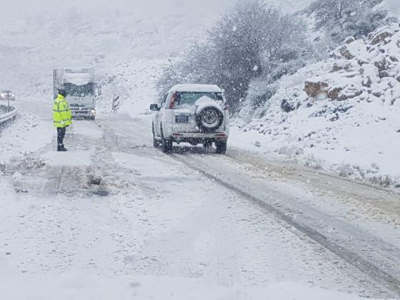 В Израиле наступают самые холодные дни зимы 2020: снегопад в горных районах