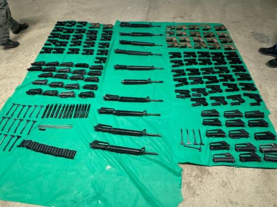 В Иорданской долине пресекли контрабанду 75 пистолетов