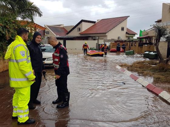 Стихия в Израиле: 14 человек спасены из затопленных домов и машин