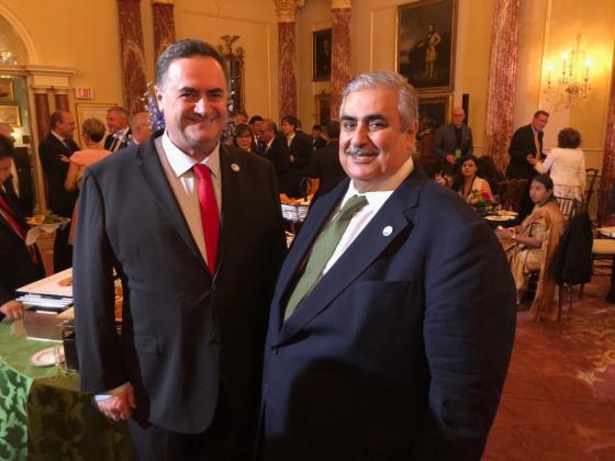Министр иностранных дел Исраэль Кац встретился с главой МИД Бахрейна