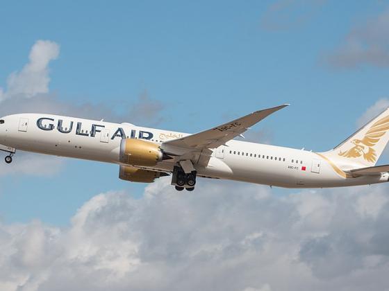 Gulf Air начнет полеты в Израиль с 30 сентября