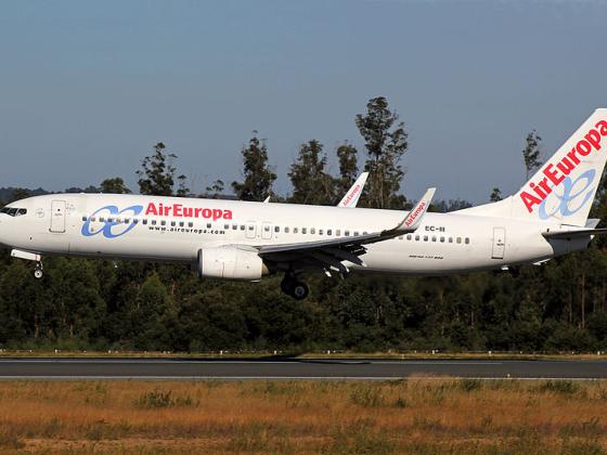 «Air Europa» начинает конкурировать с «Эль Аль»