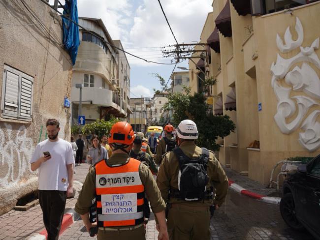 Частичное обрушение здания в Тель-Авиве: пожарные ищут под завалами людей