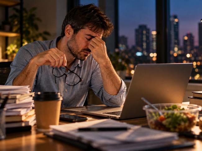 Работаете допоздна? Возможно, это влияет на ваш вес сильнее, чем вы думаете