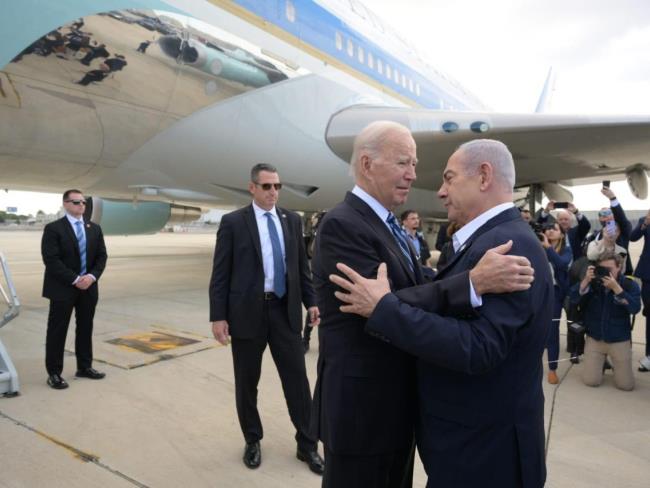 Президент США Джо Байден прибыл в Израиль