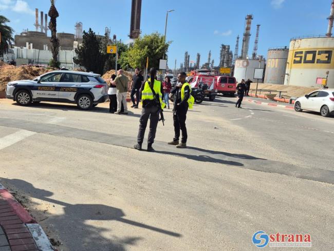 Производственная авария на НПЗ в Ашдоде, погибли две женщины