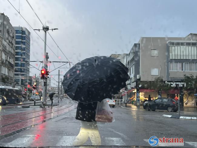 Прогноз погоды в Израиле на 14 января: прохладно, местами слабые дожди, снегопад на Хермоне