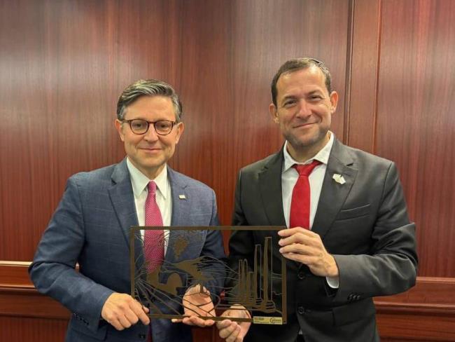 Председатель Палаты представителей Майк Джонсон: «Библия говорит ясно: Иудея и Самария это Эрец-Исраэль»