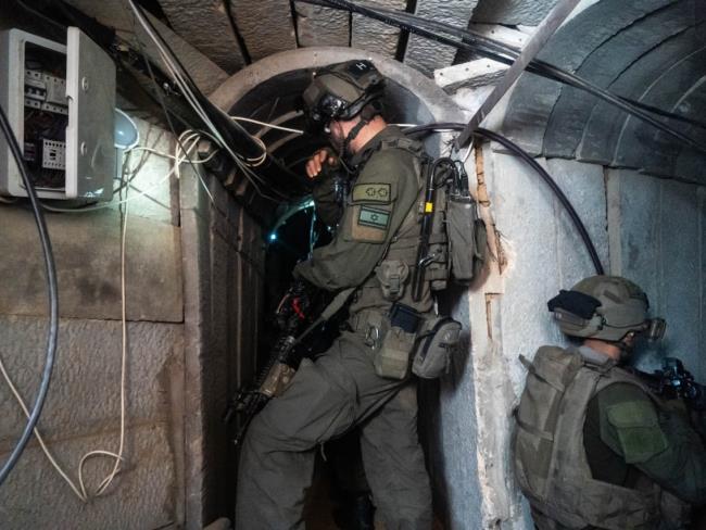 Видео: ЦАХАЛ уничтожил туннель, где прятались главари ХАМАСа