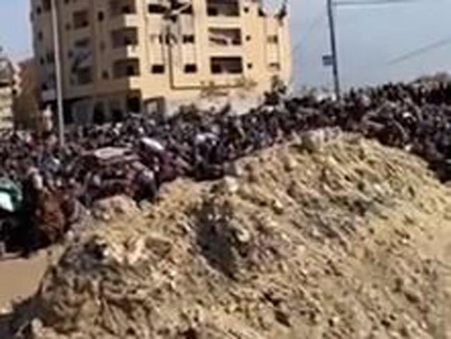 Видео: жители Газы требуют свержения ХАМАСа