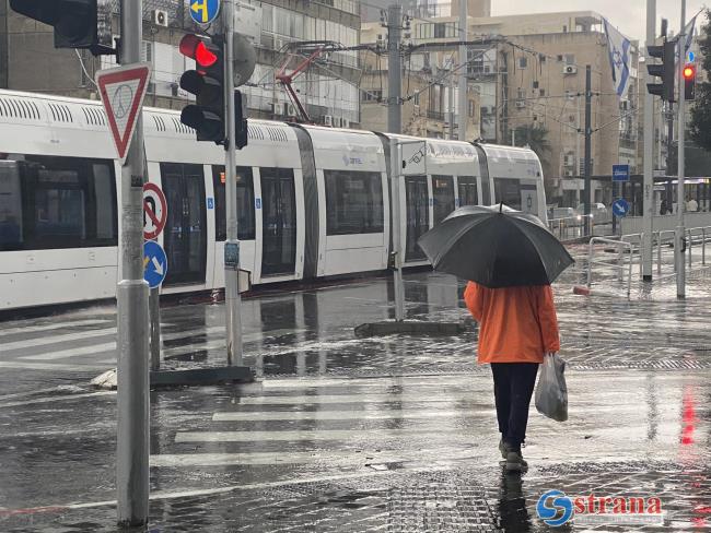 Прогноз погоды в Израиле на 23 января: прохладно, дожди