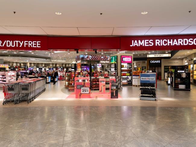 Duty Free возвращается: James Richardson возобновляет полную работу в Бен-Гурионе