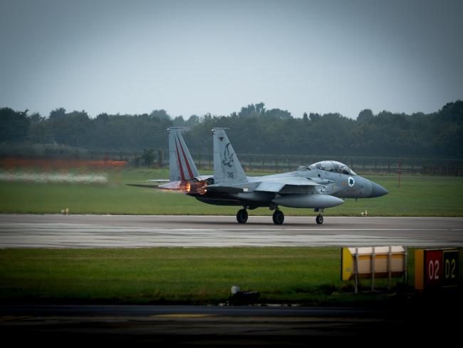 ЧП на авиабазе Тель-Ноф: после выполнения боевого задания F-15 совершил вынужденную посадку